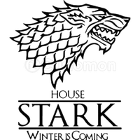Thrones House Stark Game Black Of