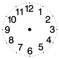 Point Digital Angle Atomic Clock PNG Download Free