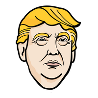Trump Face Donald Ghostbusters Facial Expression Drawing