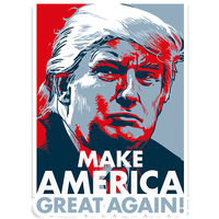 Art Trump Poster Tshirt Donald Crippled America