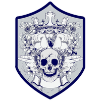 Symbol Tshirt Shield Skull Royaltyfree HQ Image Free PNG