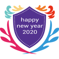 New Year Logo Font For Happy 2020 Games