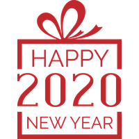New Year 2020 Text Red Font For Happy Events Near Me