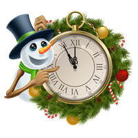 Christmas Clock Wall Interior Design For Ornament Party Near Me