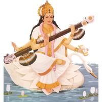 Vasant Panchami String Instrument Musical Veena For Happy Quote
