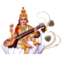 Vasant Panchami Veena Musical Instrument Saraswati For Happy Lights