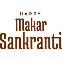 Makar Sankranti Font Text For Happy Around The World