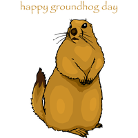 Groundhog Day Gopher For Around The World