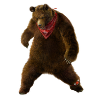 Tekken Kuma Bear Free Download PNG HD