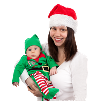 Baby Pic Christmas Free Clipart HQ