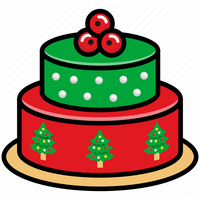Cake Christmas PNG Download Free
