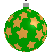 Green Christmas Bauble Free Download PNG HD