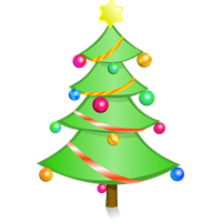 Kawaii Tree Christmas Free Download PNG HQ