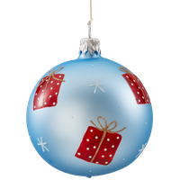 Blue Christmas Bauble Free HQ Image