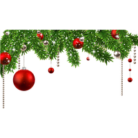 Picture Frame Green Christmas Free Transparent Image HD