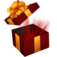 Open Christmas Gift Download Free Image