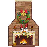 Fireplace Christmas Free HQ Image
