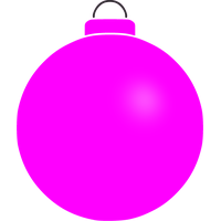 Purple Picture Christmas Ornaments Free Photo