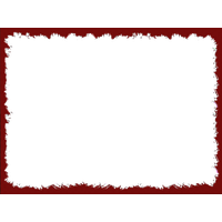Picture Frame Christmas Red PNG Free Photo
