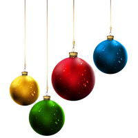 Christmas Ornaments Hanging Free HQ Image