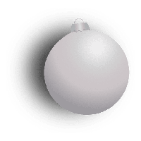 Bauble Silver Christmas Free Transparent Image HQ