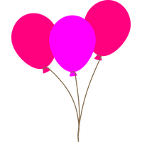 Pink Balloon Vector Free Clipart HQ