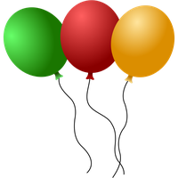 Balloon Vector Bunch PNG Image High Quality