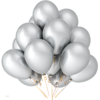 Party Balloon Birthday Silver HD Image Free