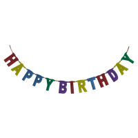 Text Birthday Hanging Free Download PNG HD