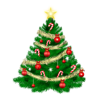 Fir-Tree Christmas Bauble Free HD Image