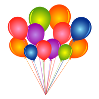 Of Balloons Colorful Bunch Free Download PNG HD