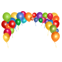 Of Balloons Colorful Bunch PNG Download Free