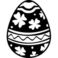 Easter Black Egg Free Download PNG HD
