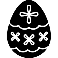 Easter Black Egg Free Download Image