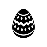 Easter Black Egg Download Free Image