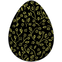 Easter Black Egg Picture Free PNG HQ