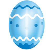Blue Egg Easter Free Transparent Image HD