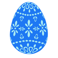 Blue Egg Easter PNG Download Free