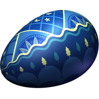 Blue Egg Easter PNG Free Photo