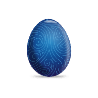 Blue Egg Easter PNG Image High Quality