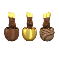 Broken Easter Egg Chocolate Free Download PNG HQ