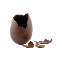 Broken Easter Egg Chocolate Free Download Image