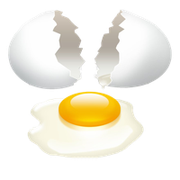 Egg Cracked Easter Free PNG HQ
