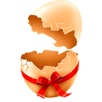 Egg Cracked Easter Picture PNG Free Photo