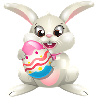 Cute Easter Bunny PNG Download Free