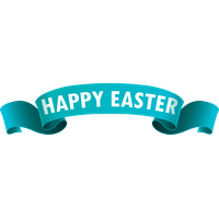Banner Easter PNG File HD