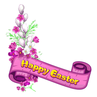 Banner Easter HD Image Free