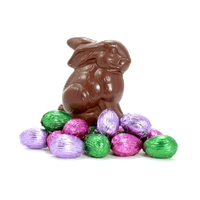 Easter Bunny Chocolate Free Transparent Image HD