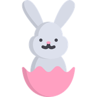 Easter Bunny PNG Free Photo