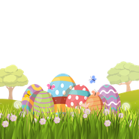 Egg Grass Easter Picture Free Download PNG HQ